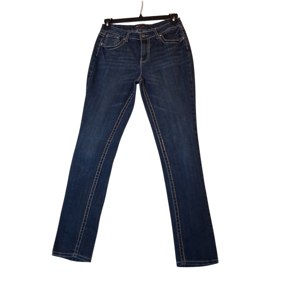 Cato Indigo Straight Leg Jeans (#163)